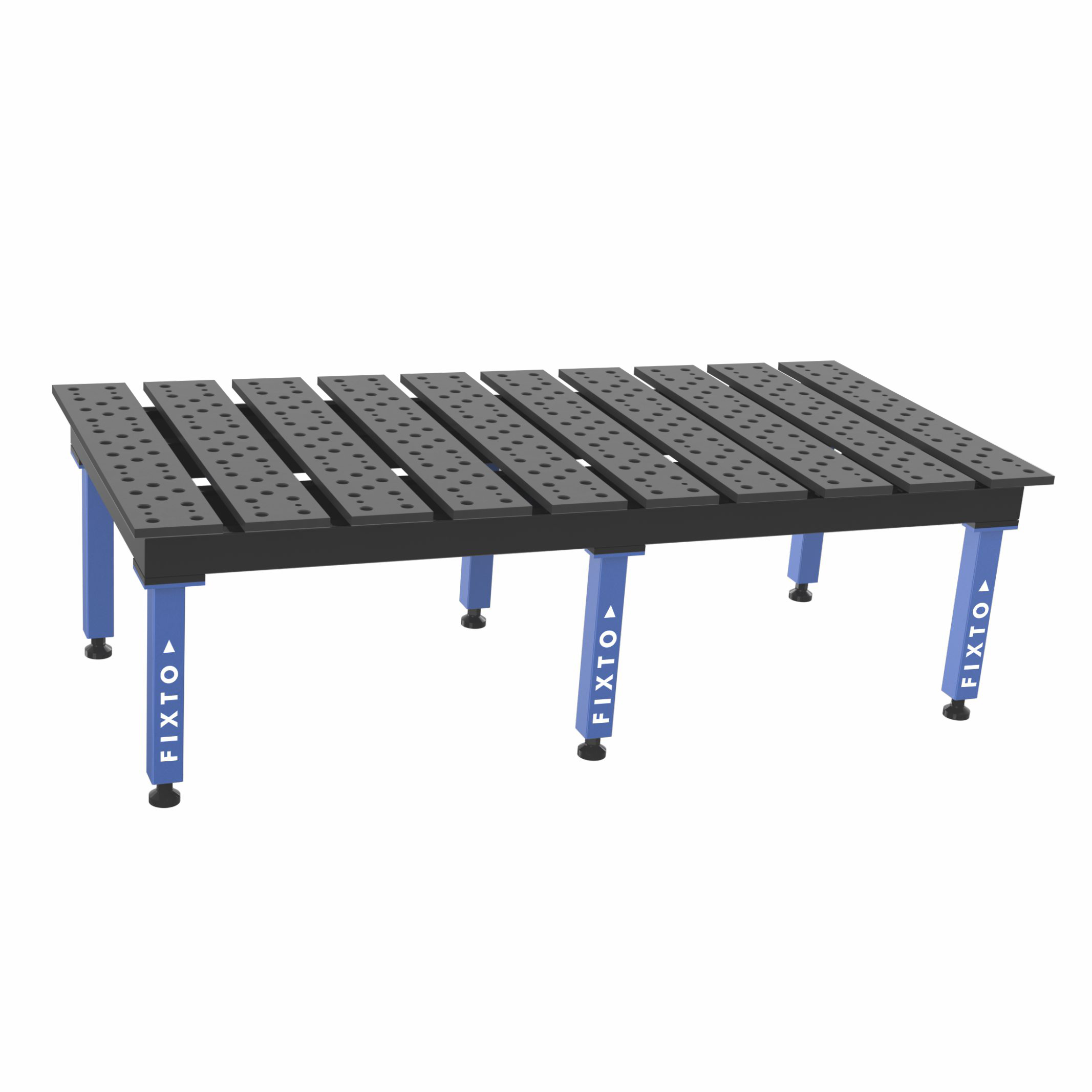 2D SLOTTED MODULAR WELDING TABLE 2450mm x 1200mm