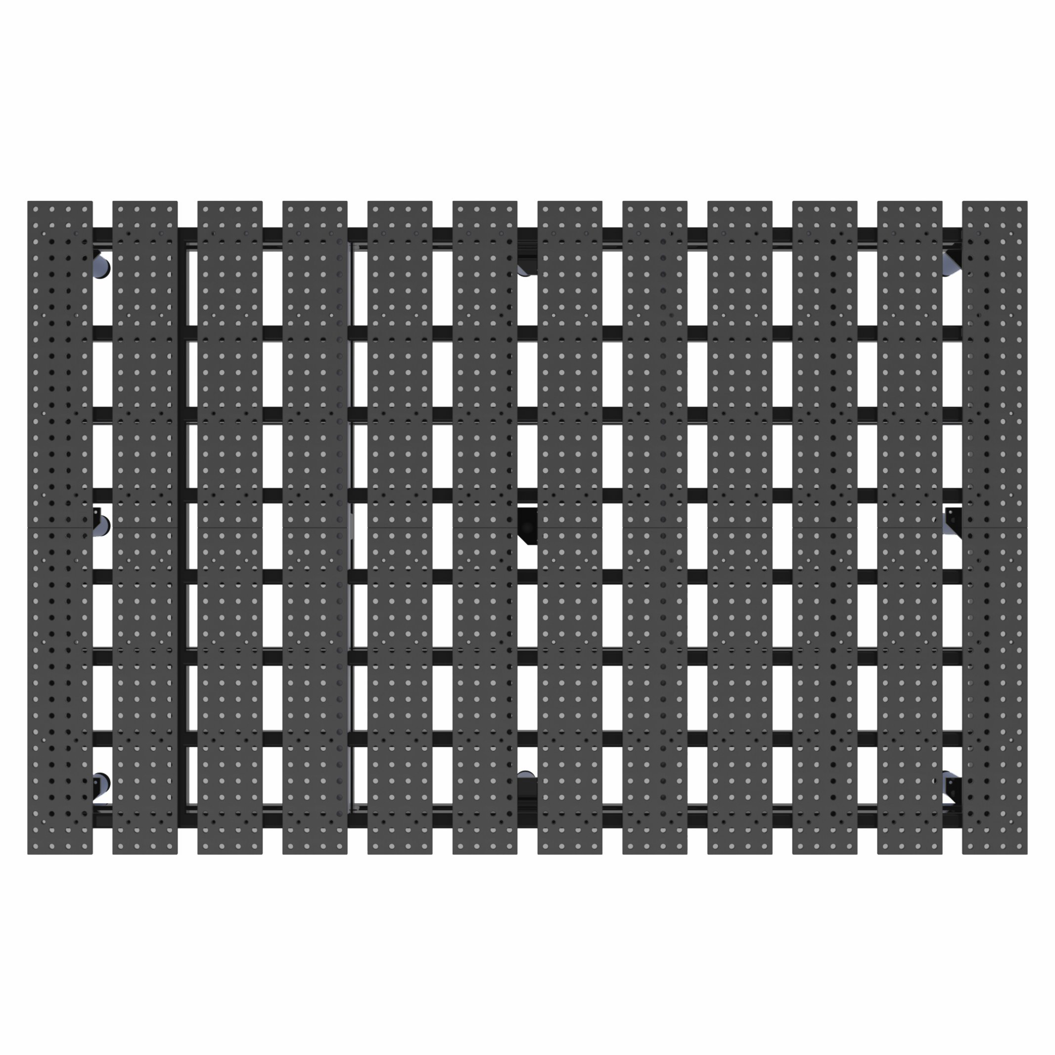 2D SLOTTED MODULAR WELDING TABLE 2000mm x 2950mm