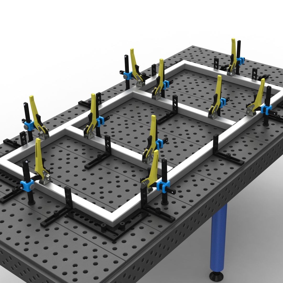 D16 3D 100 SERIES MODULAR WELDING TABLE