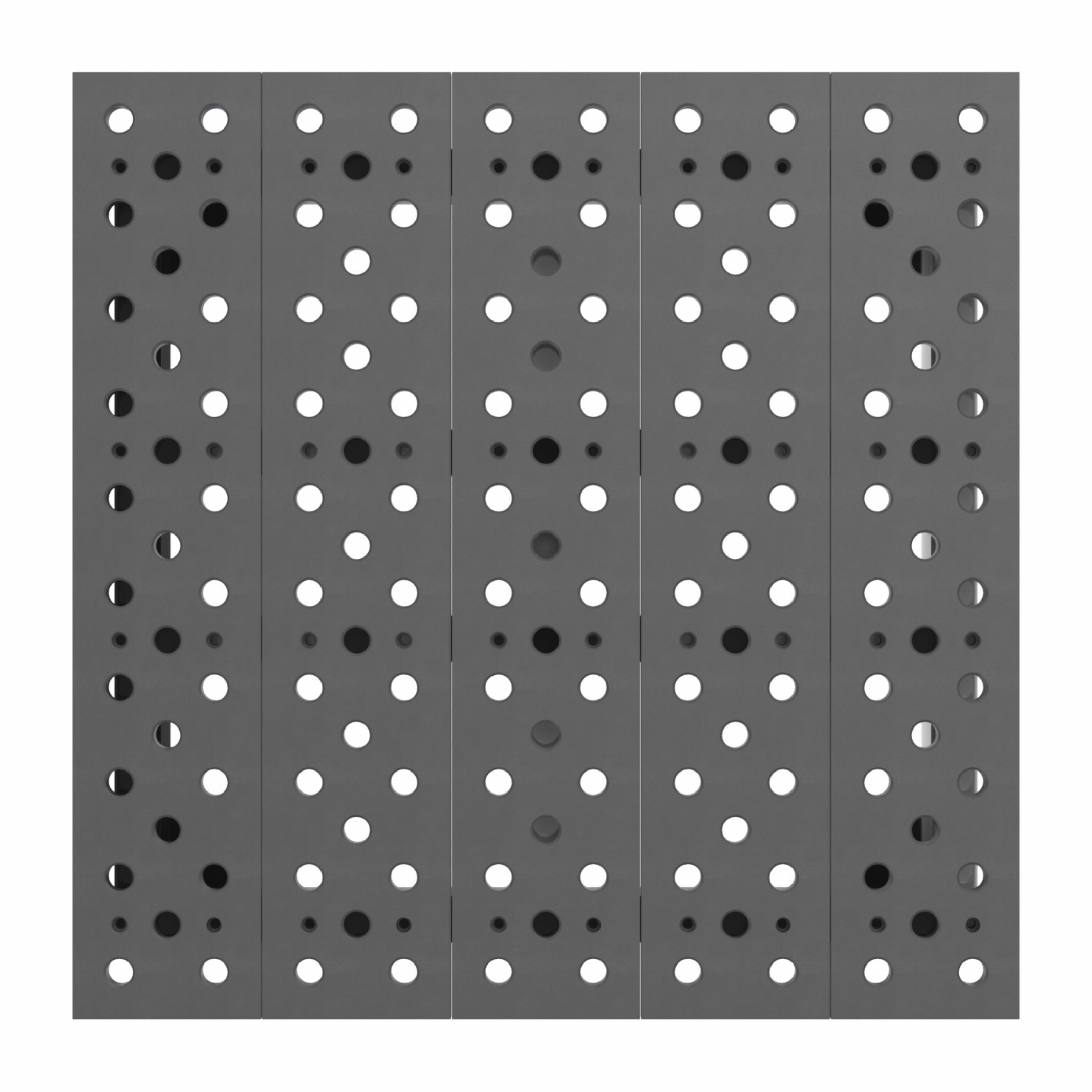 2D MODULAR WELDING TABLE 1000mm x 1000mm