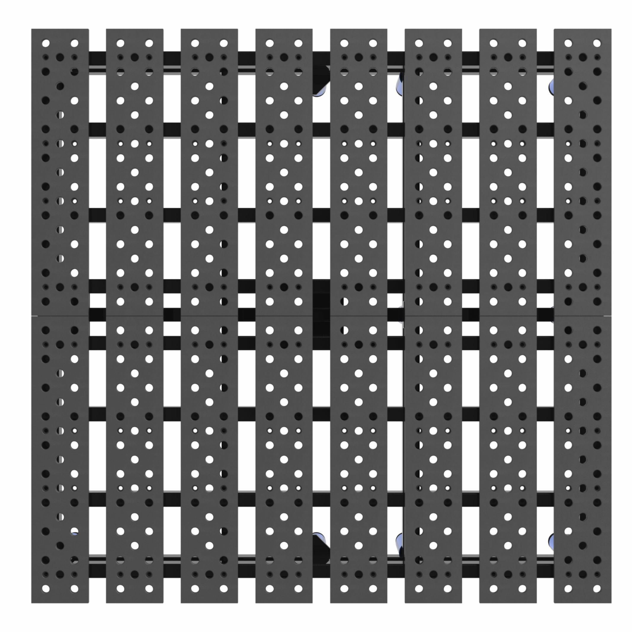 2D SLOTTED MODULAR WELDING TABLE 2000mm x 1950mm